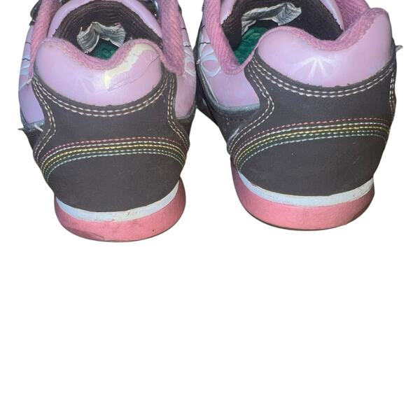 Vintage Y2K Dora The Explorer toddler girl pink brown sneakers size 11 - Picture 3 of 9